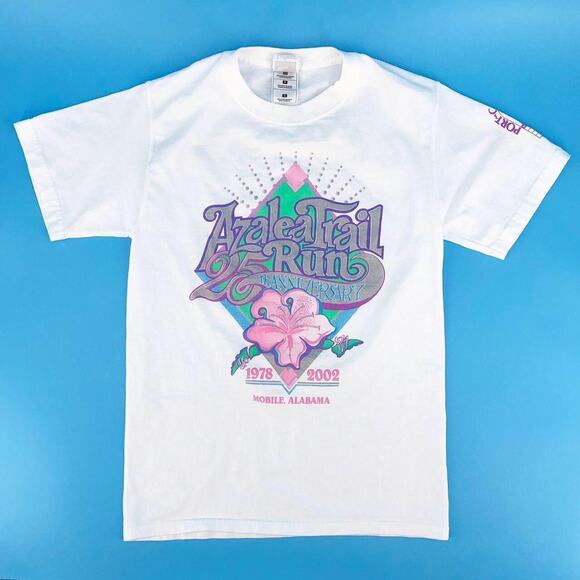 Azalea Trail Run Mobile Alabama 2002 tshirt Y2K vintage - Picture 1 of 4